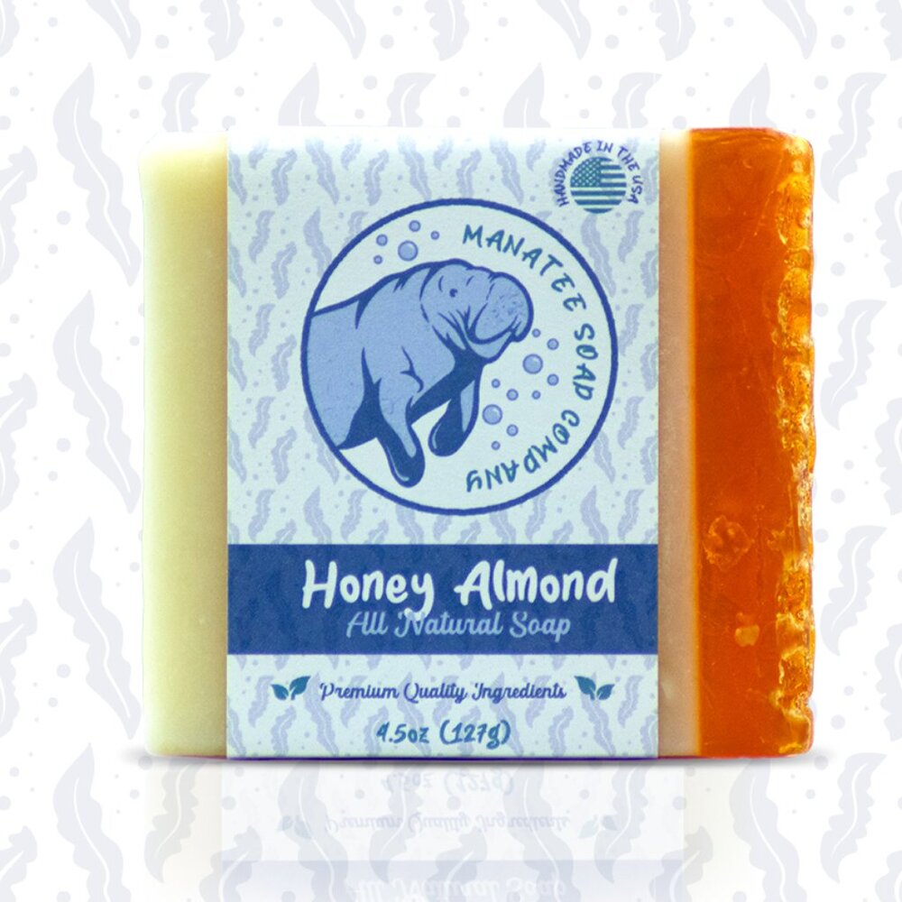 Manatee Soap Co - Honey Almond All Natural Soap